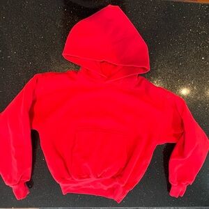 Women's YZY GAP Classic Red Hoodie